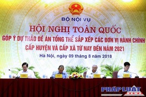 Bộ Chính trị ra nghị quyết về sáp nhập quận huyện, phường xã