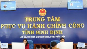 Trung tâm Phục vụ hành chính công tỉnh Bình Định