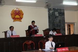 TAND tỉnh An Giang xét xử vụ án dân sự  tranh chấp chia di sản thừa kế – Ảnh: Duy Bình