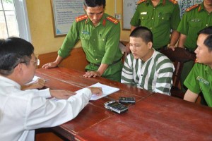 Ngày 5/10/2018 Công an tỉnh Hải Dương đã tổ chức thi hành án tử hình đối với bị án Vũ Đăng Dương (31 tuổi) – Ảnh: Văn Tú/ CAND