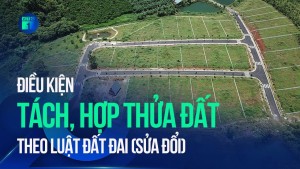 Điều kiện và thủ tục tách thửa đất ở khi cha mẹ tặng cho con