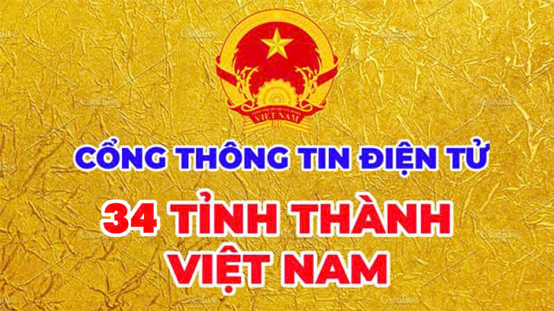 34 tỉnh thành