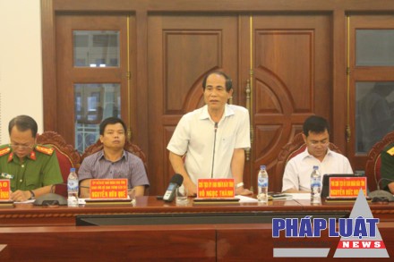 Chủ tịch UBND tỉnh Gia Lai Võ Ngọc Thành: “Cần các giải pháp quản lý chặt người lái xe”. Ảnh: ĐÌNH VĂN