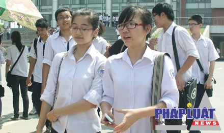 Với việc bỏ thi vào lớp 6 trường điểm, liệu rồi đây chất lượng trường chuyên Hà Nội - Amsterdam có bị ảnh hưởng? Ảnh: Hồng Vĩnh.
