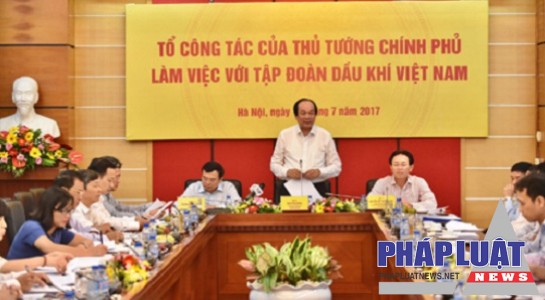 Thủ tướng đề nghị PVN sớm giải quyết dứt điểm các dự án kéo dài, thua lỗ