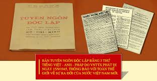 75 năm đã trôi qua, Bản Tuyên ngôn Độc lập luôn được coi văn kiện pháp lý đặc biệt quan trọng, kết tinh giá trị văn hóa cao đẹp của dân tộc và tinh hoa thời đại, vẫn vang vọng mãi trong lịch sử dân tộc Việt Nam và nhân loại…